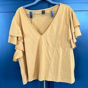 Mustard shirt
